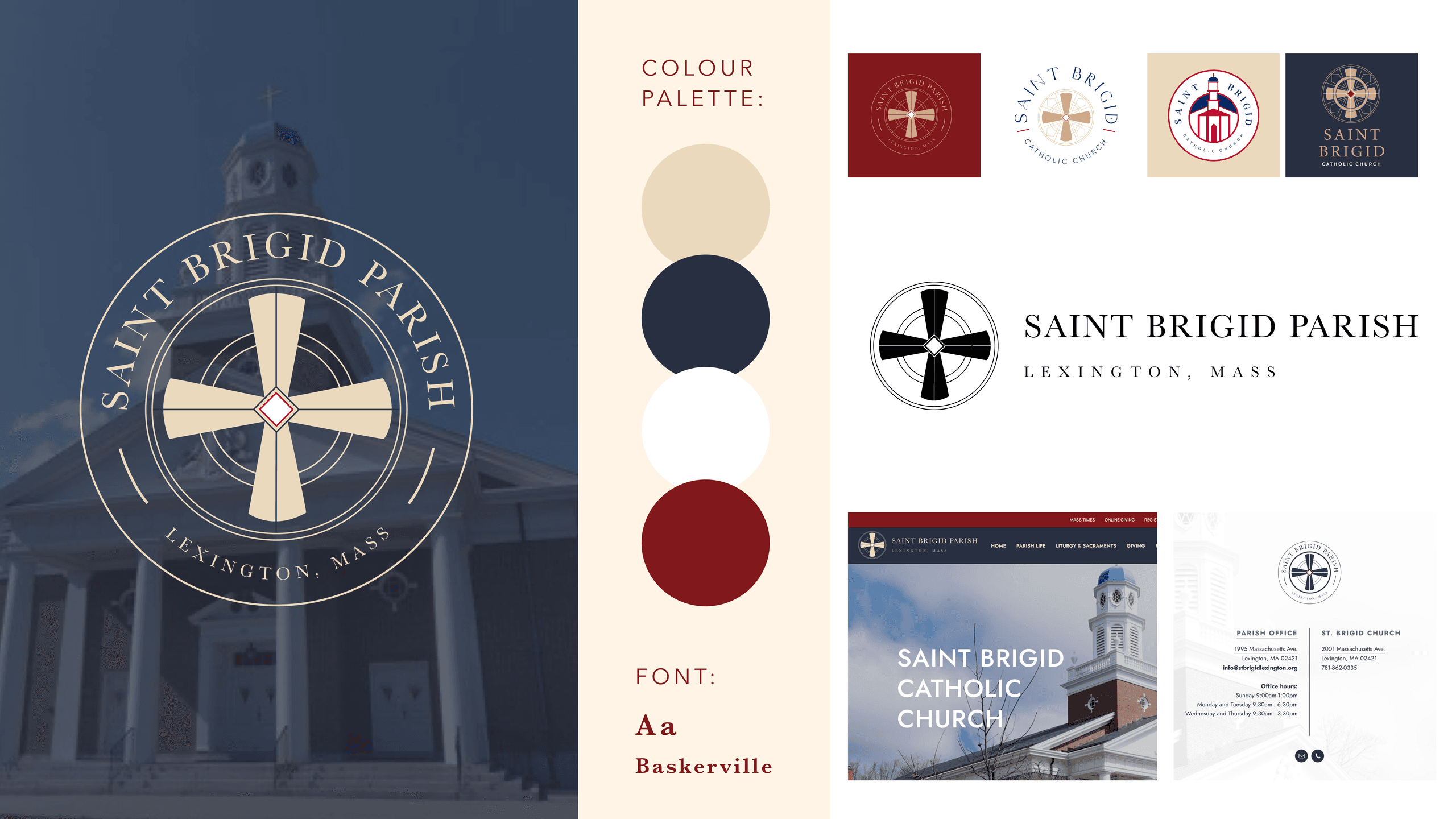 Logo and visual identity design concepts