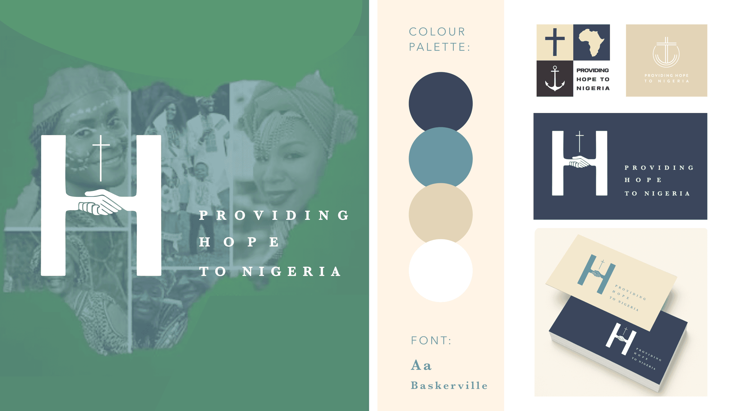 Logo design concepts for Providing Hope To Nigeria