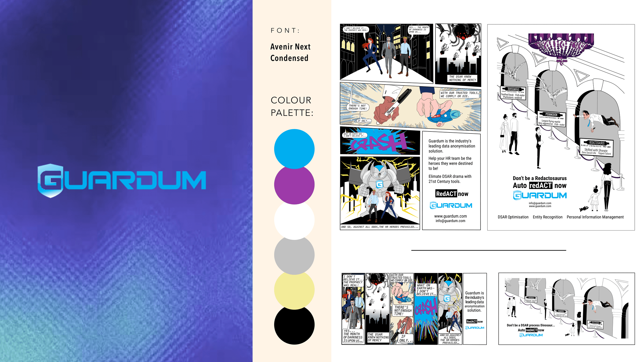 Guardum comic posters