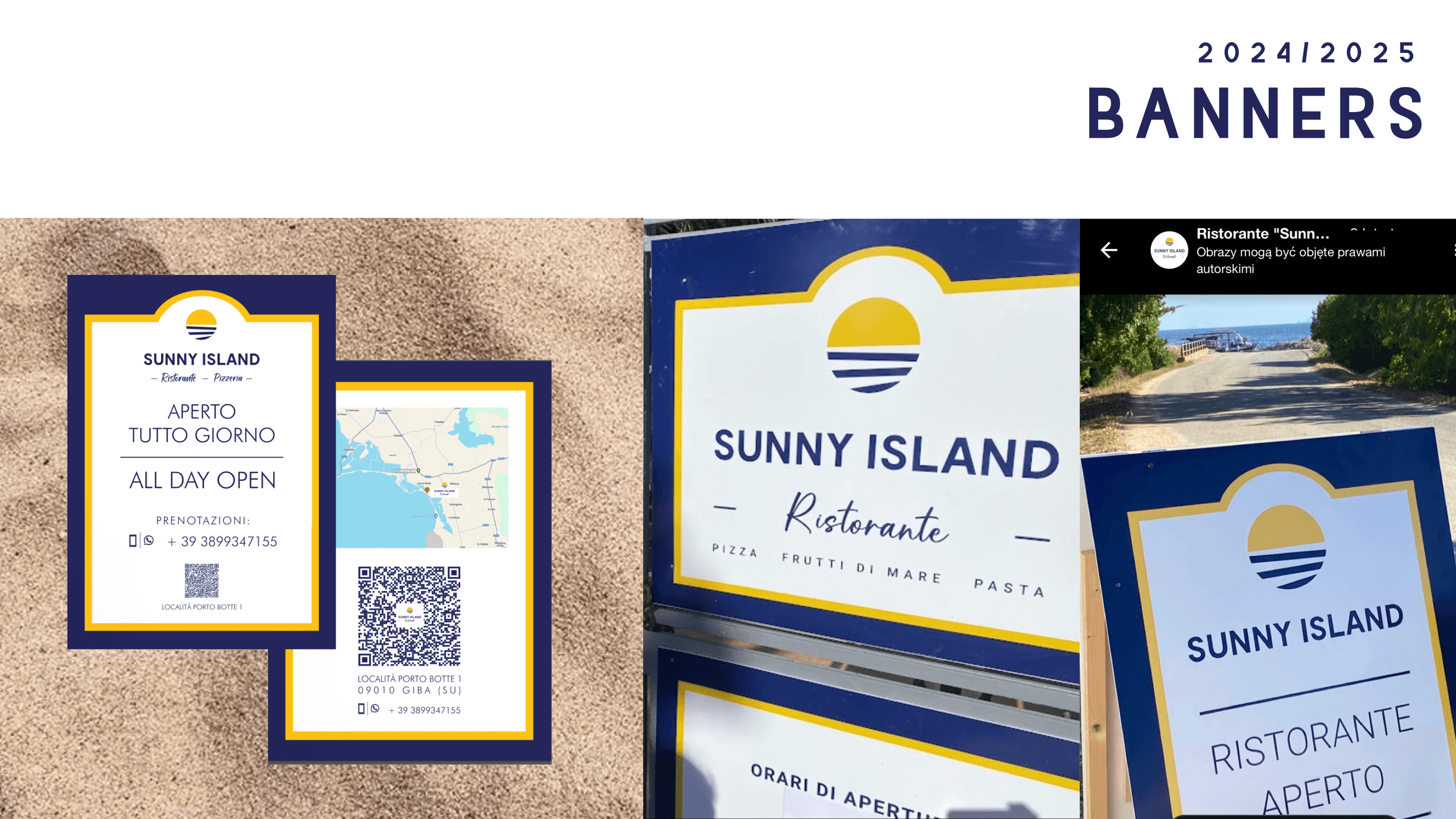 Banners concepts and visualization